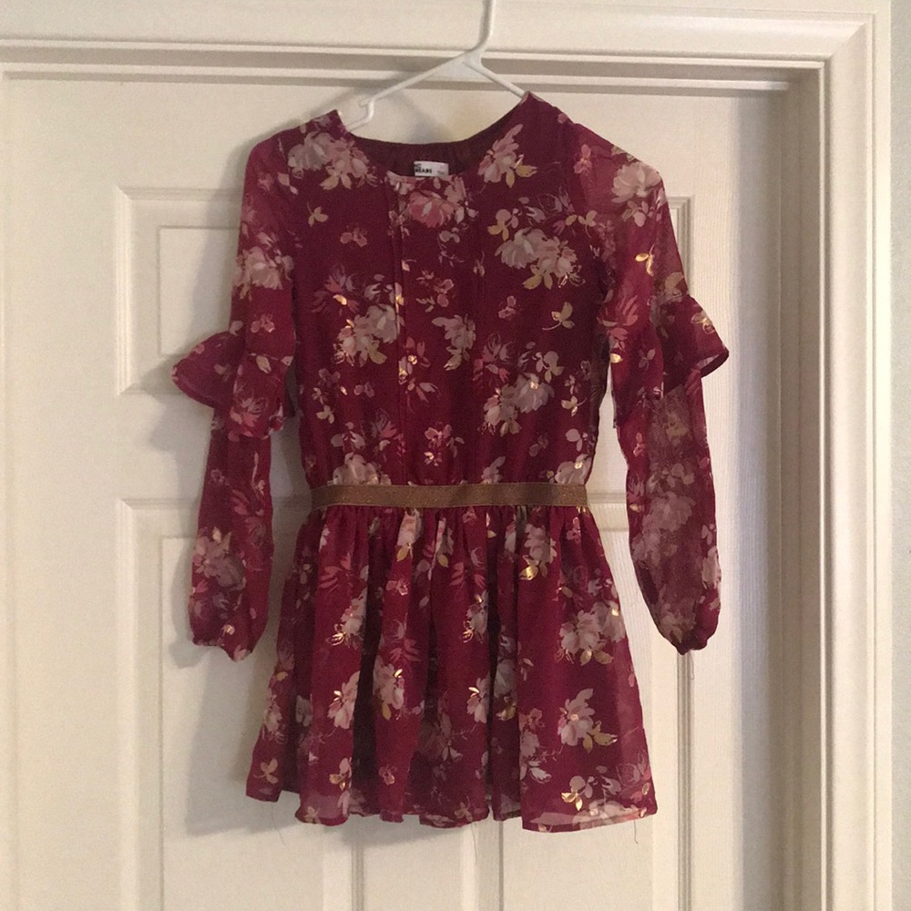 Girls holiday dress new with tags size M